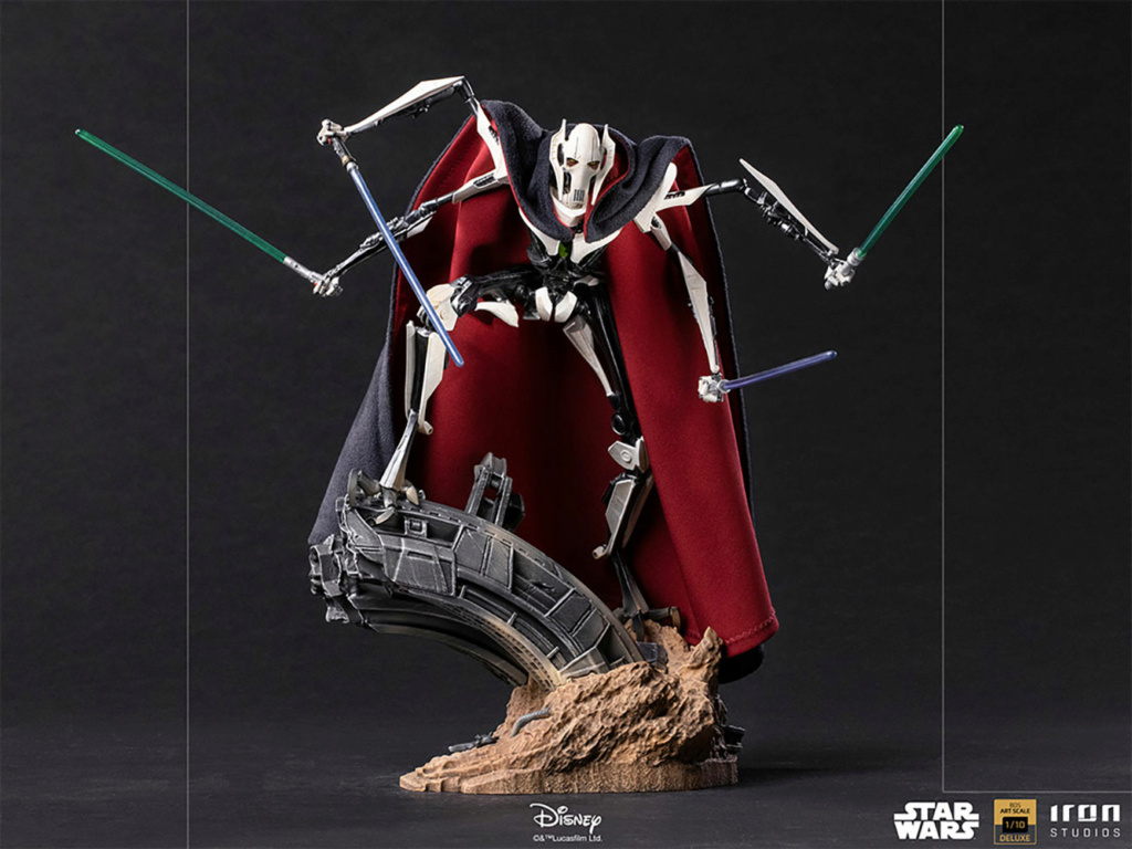 General Grievous Deluxe 1:10 Scale Statue - Iron Studios Genera11