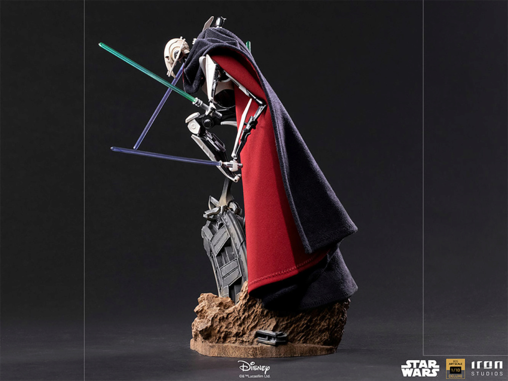 General Grievous Deluxe 1:10 Scale Statue - Iron Studios Genera12