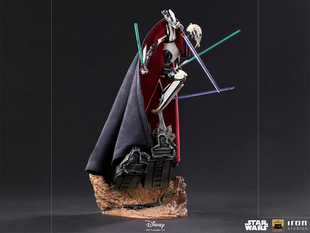 General Grievous Deluxe 1:10 Scale Statue - Iron Studios Genera14