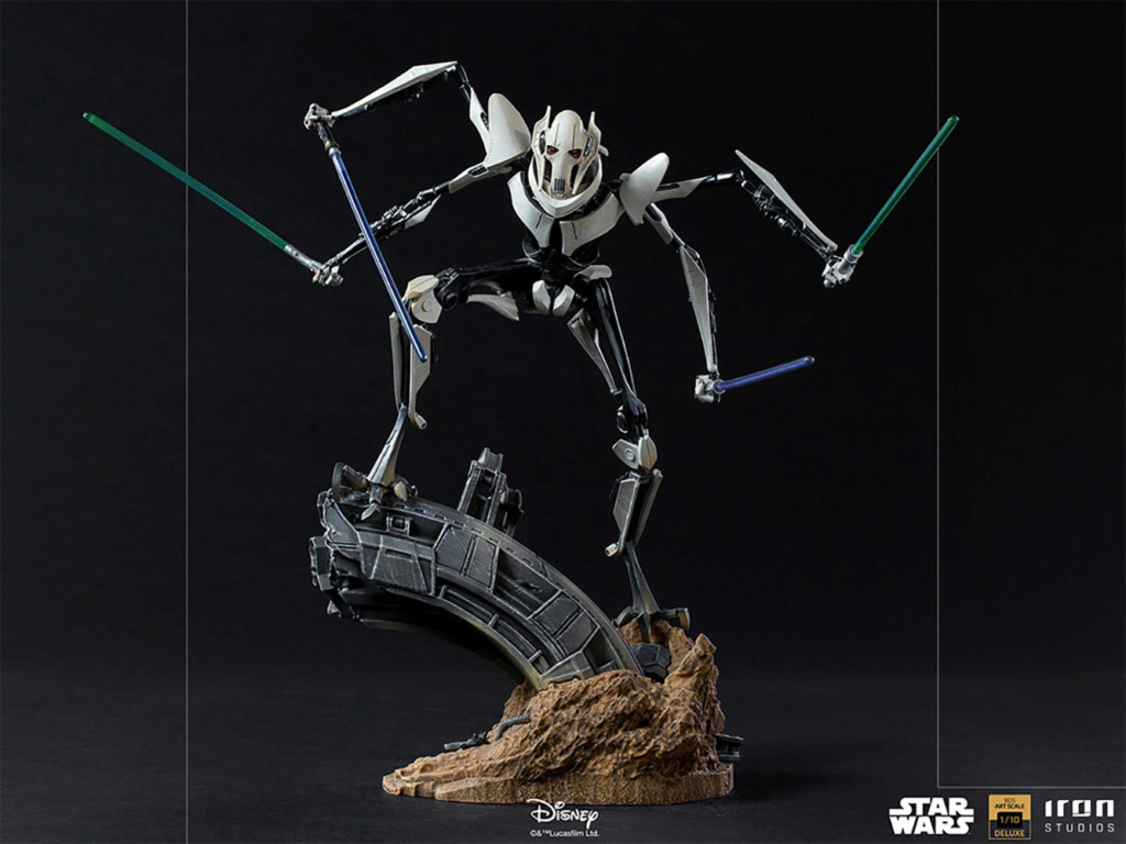 General Grievous Deluxe 1:10 Scale Statue - Iron Studios Genera19