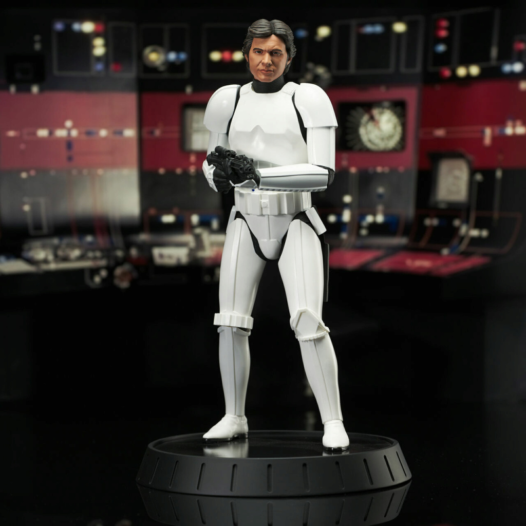 Star Wars Han Solo In Stormtrooper Disguise Milestones Statue Gentle Giant Han_so29