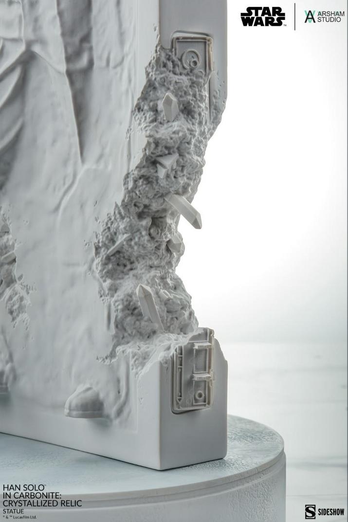 Han Solo in Carbonite Crystallized Relic Statue - Sideshow  Han_so62