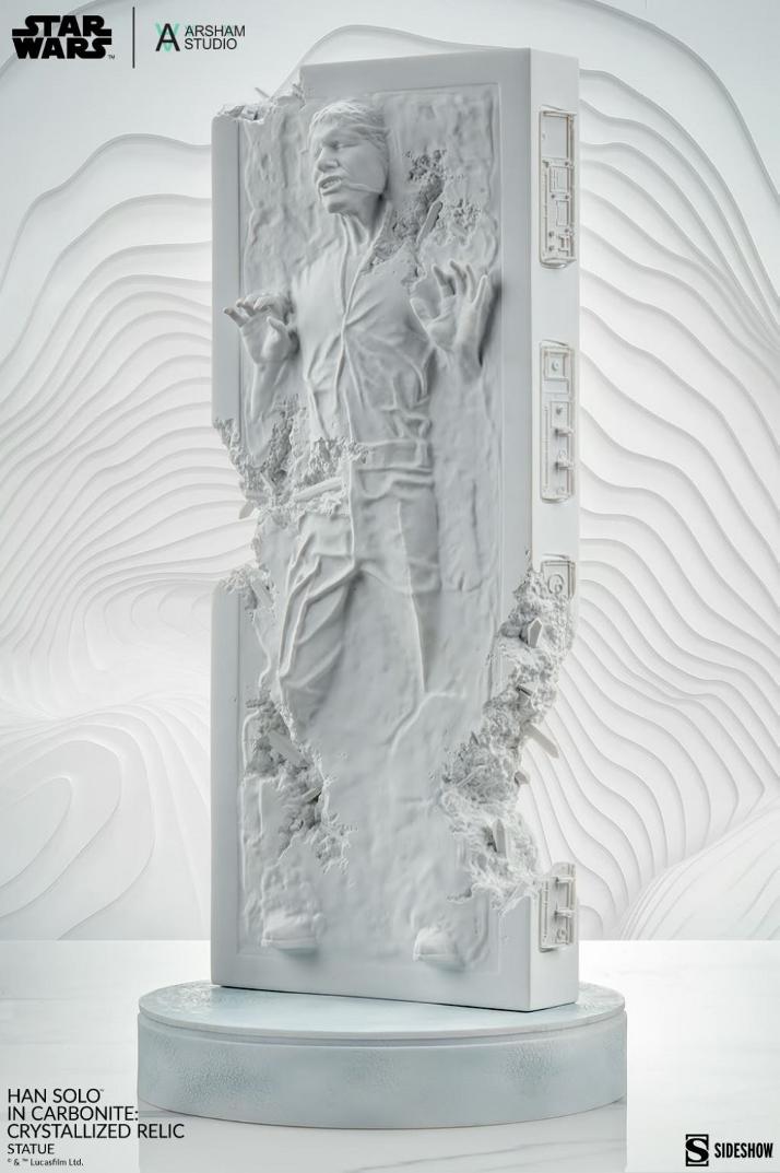 Han Solo in Carbonite Crystallized Relic Statue - Sideshow  Han_so64