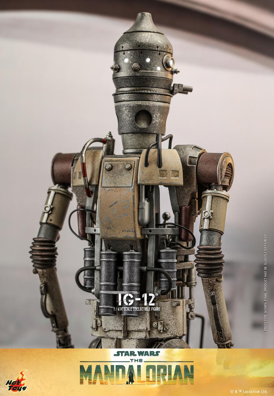 Star Wars: The Mandalorian - 1/6th scale IG-12 Collectible Figure - Hot Toy Ig-12_19