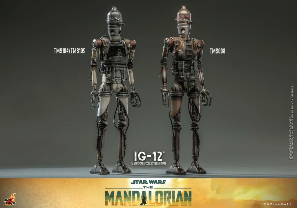 Star Wars: The Mandalorian - 1/6th scale IG-12 Collectible Figure - Hot Toy Ig-12_20