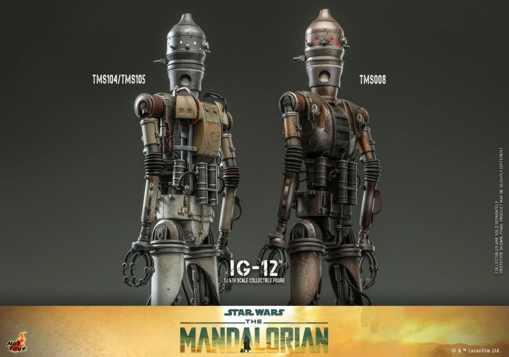 Star Wars: The Mandalorian - 1/6th scale IG-12 Collectible Figure - Hot Toy Ig-12_21