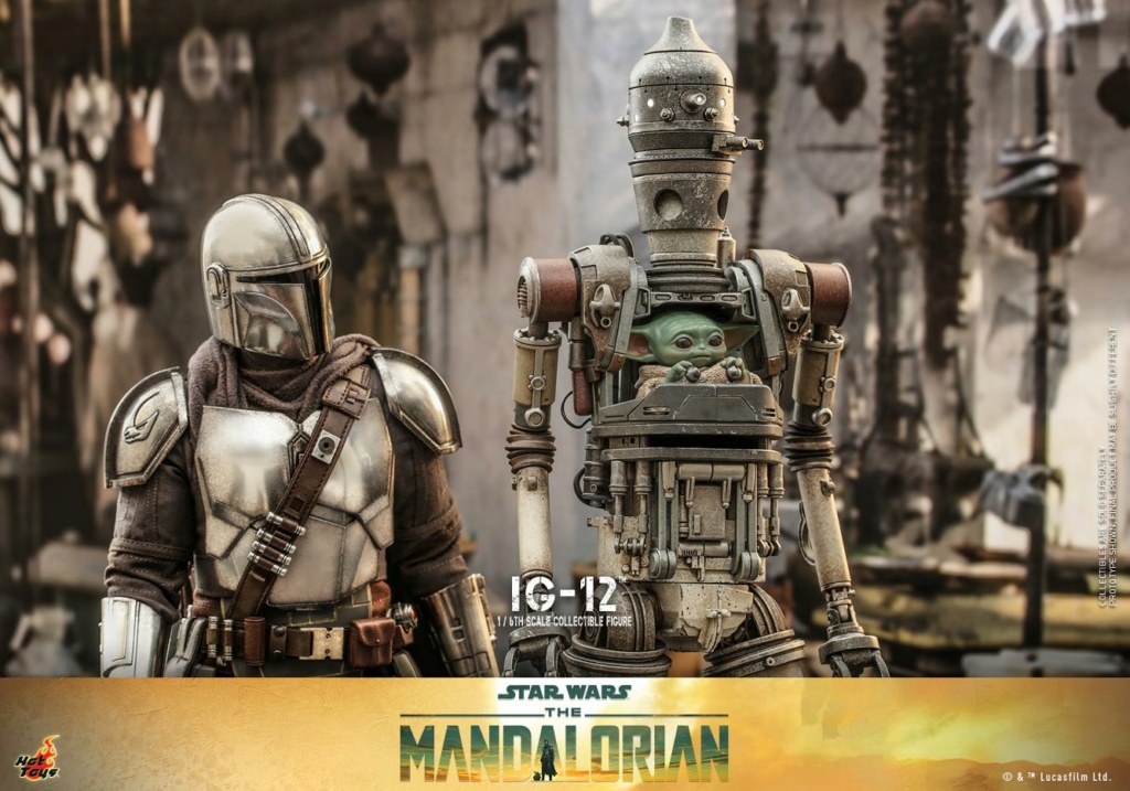 Star Wars: The Mandalorian - 1/6th scale IG-12 Collectible Figure - Hot Toy Ig-12_23