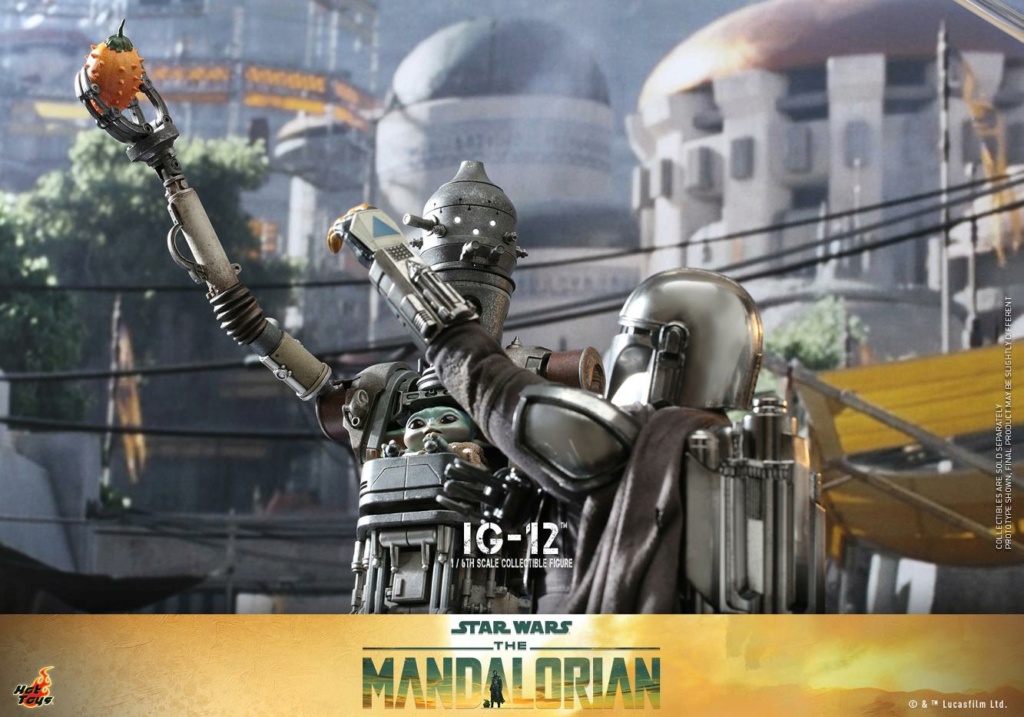 Star Wars: The Mandalorian - 1/6th scale IG-12 Collectible Figure - Hot Toy Ig-12_25