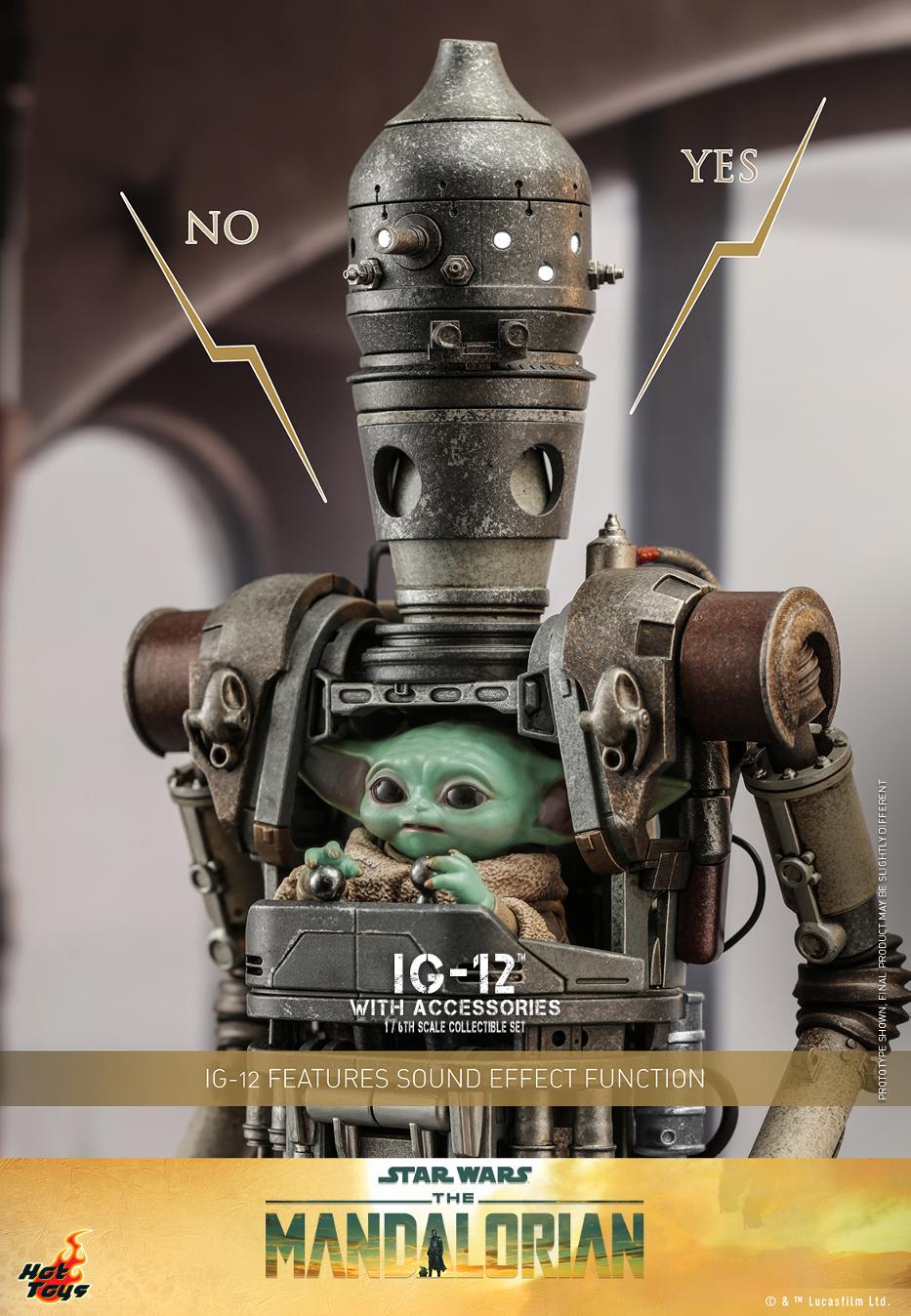Star Wars: The Mandalorian - 1/6th scale IG-12 With Accessories Collectible Ig-12_30