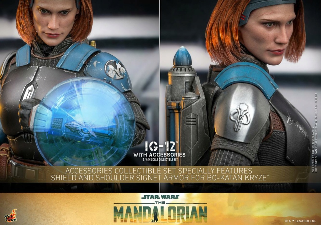 Star Wars: The Mandalorian - 1/6th scale IG-12 With Accessories Collectible Ig-12_35