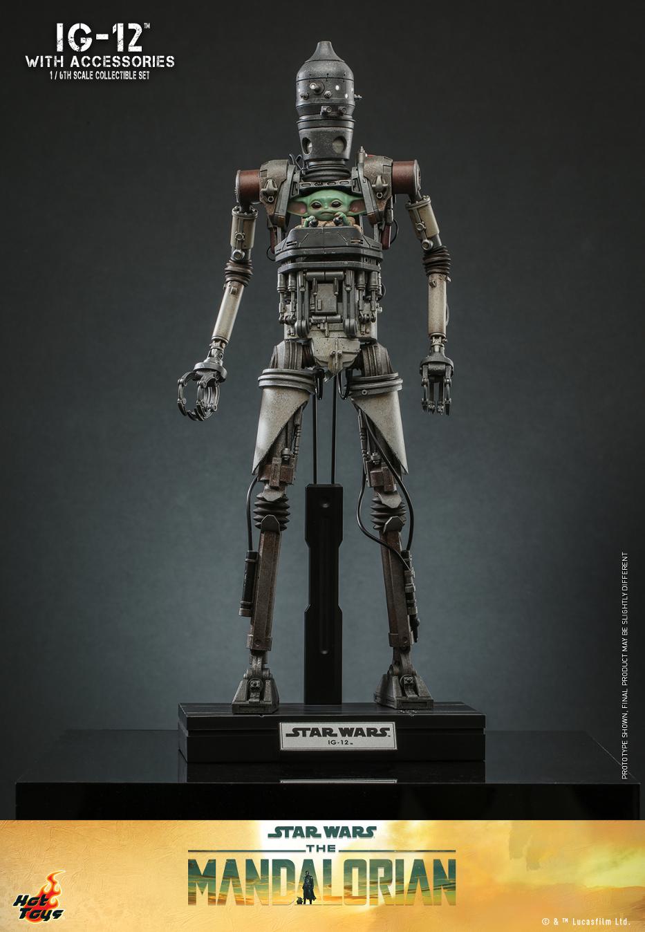 Star Wars: The Mandalorian - 1/6th scale IG-12 With Accessories Collectible Ig-12_36