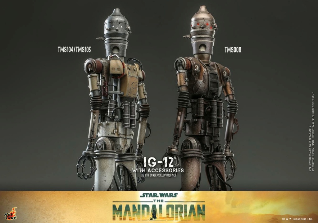 Star Wars: The Mandalorian - 1/6th scale IG-12 With Accessories Collectible Ig-12_38