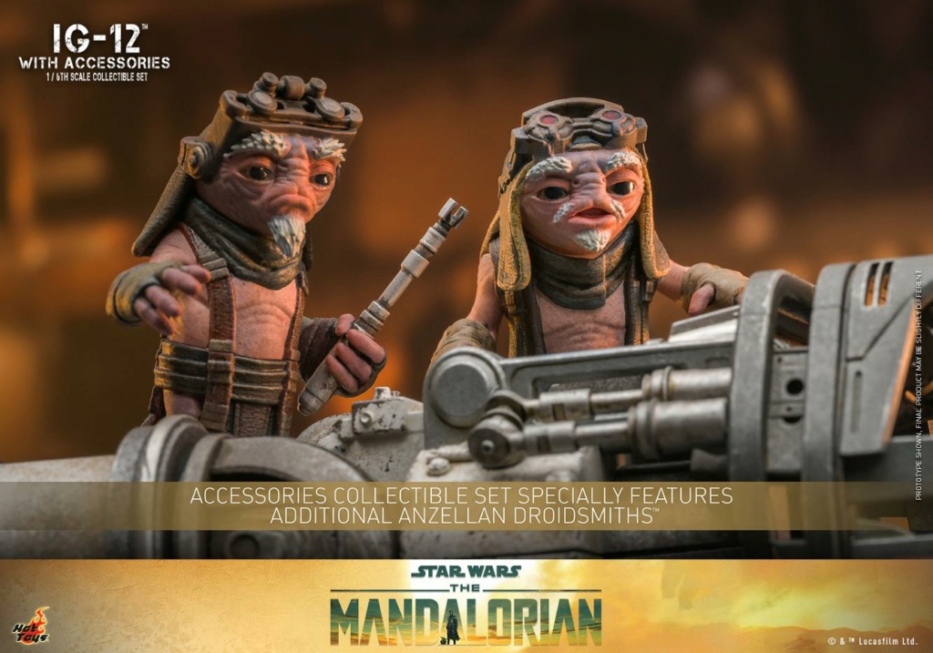 Star Wars: The Mandalorian - 1/6th scale IG-12 With Accessories Collectible Ig-12_43