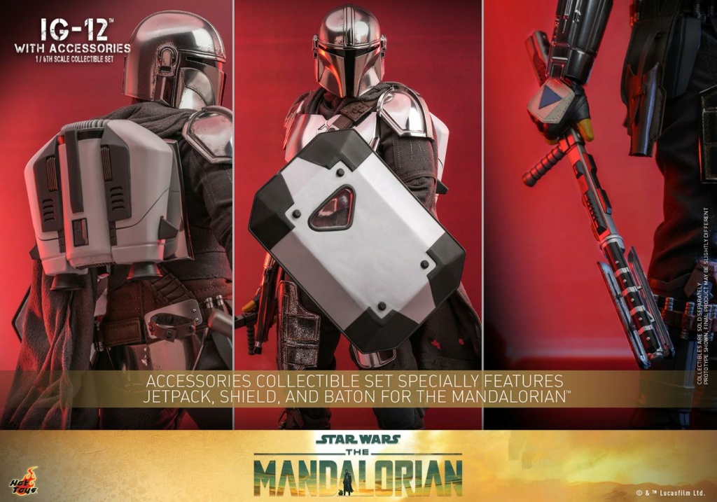 Star Wars: The Mandalorian - 1/6th scale IG-12 With Accessories Collectible Ig-12_44