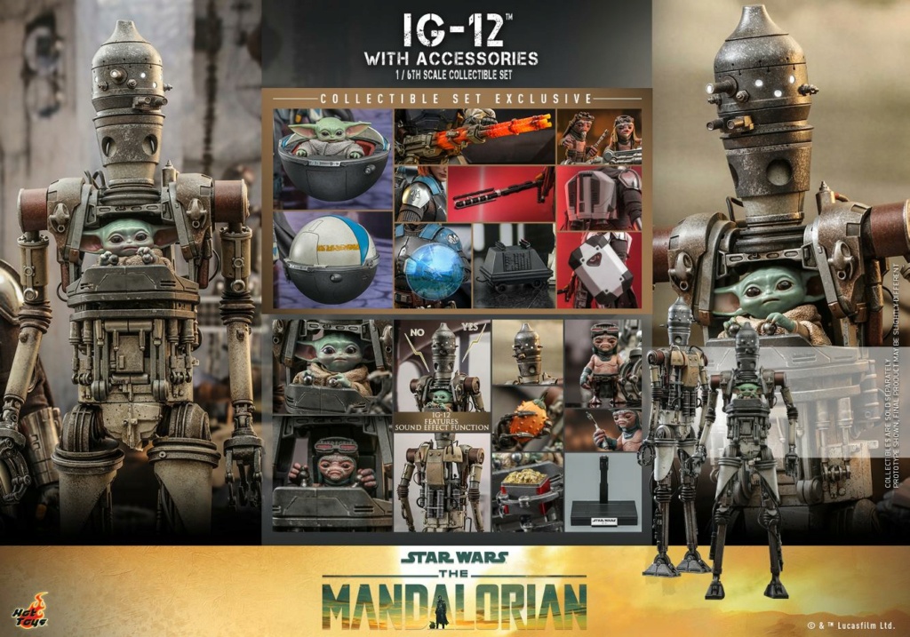 Star Wars: The Mandalorian - 1/6th scale IG-12 With Accessories Collectible Ig-12_52