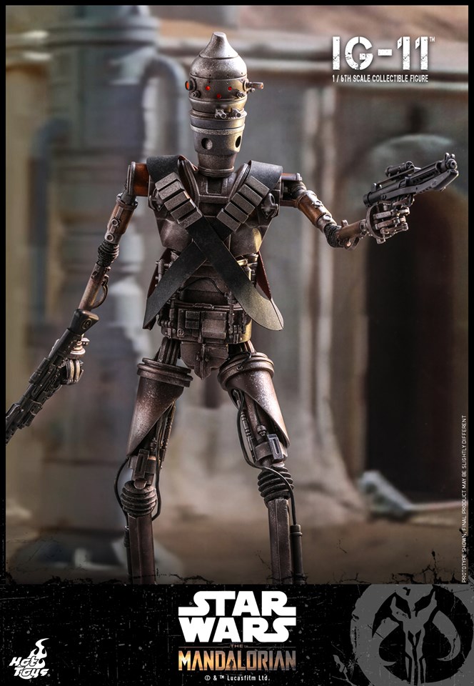 IG-11- 1/6 Scale Figure - Hot Toys Star Wars The Mandalorian Ig11_115