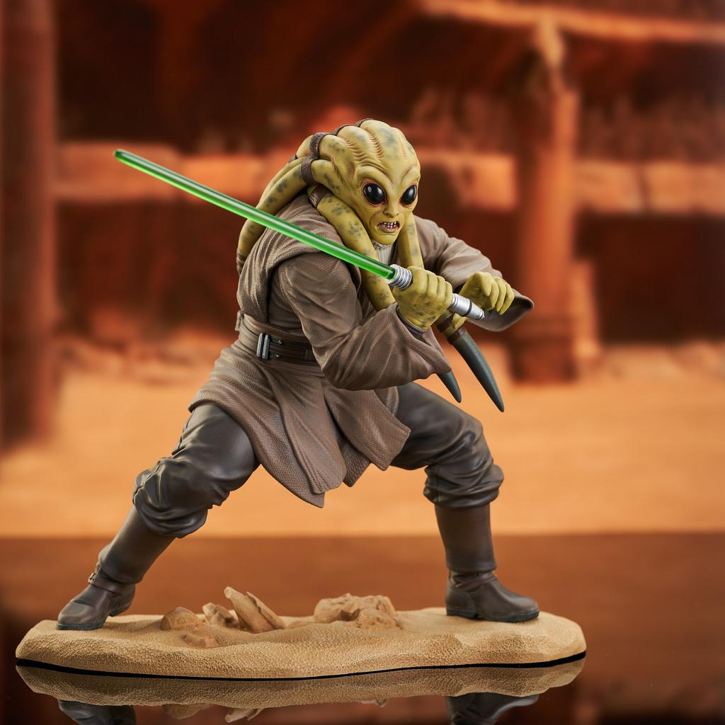 Kit Fisto Premier Collection Statue - AOTC - Gentle Giant Kit_fi11