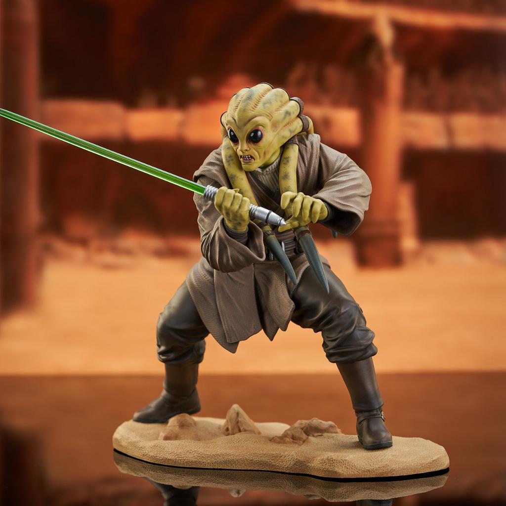 Kit Fisto Premier Collection Statue - AOTC - Gentle Giant Kit_fi12