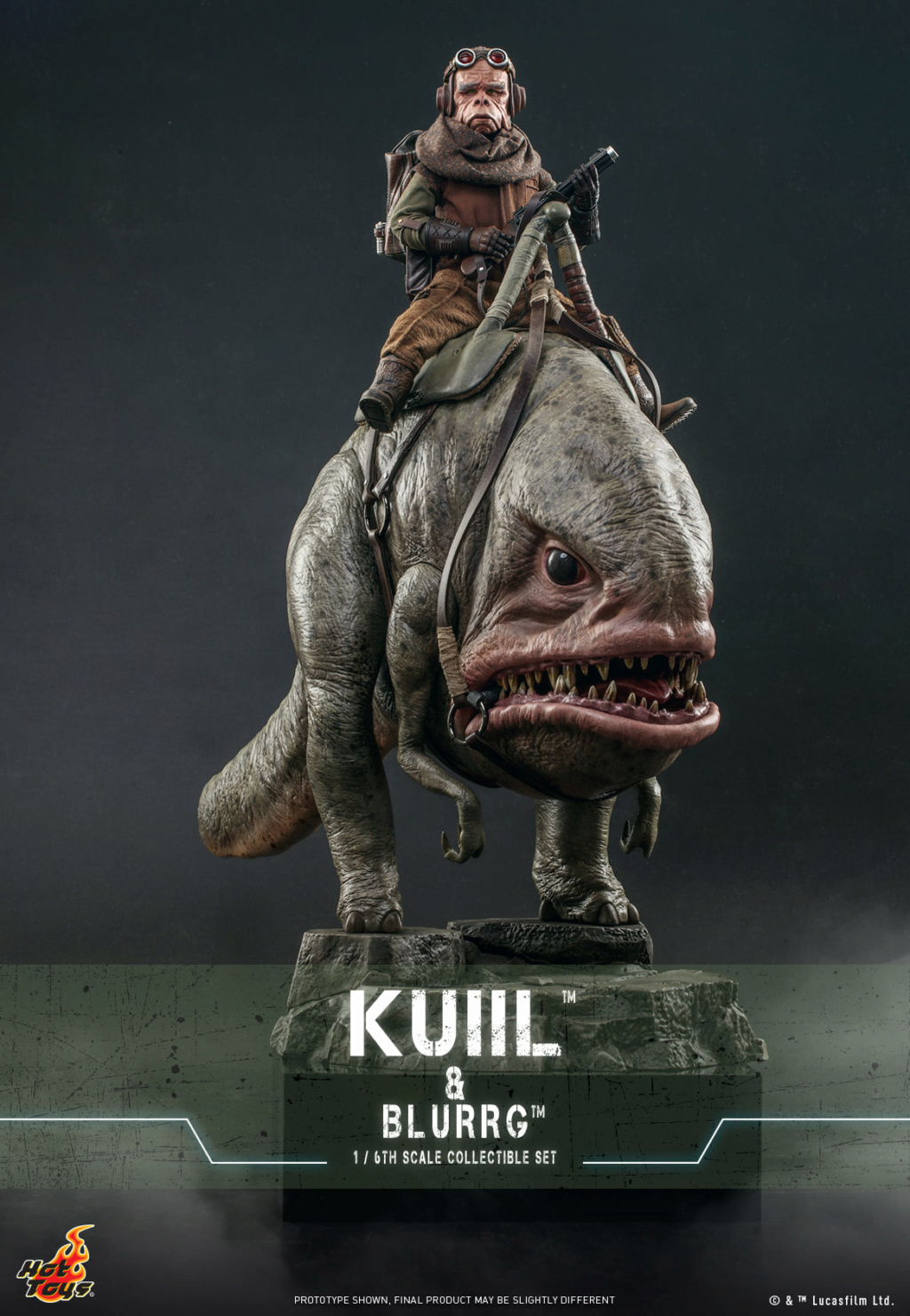 Kuiil & Blurrg Collectible Set - Star Wars - Hot Toys Kuiil_26
