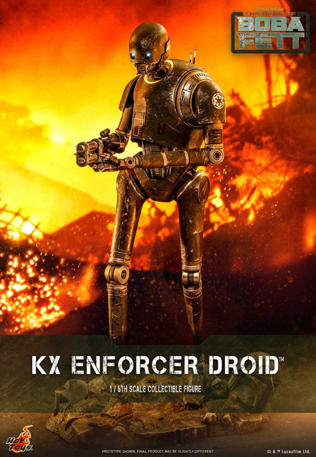 KX Enforcer Droid Collectible 1/6 Scale Figure - Hot Toys Kx_enf13