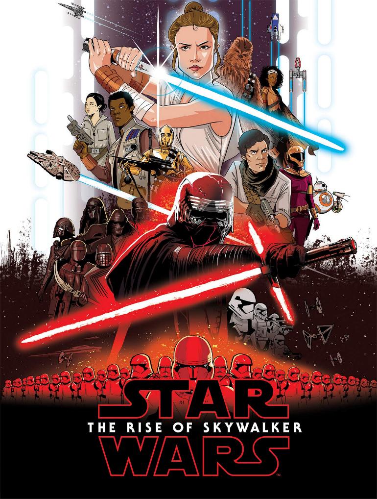 Star Wars Episode IX L’Ascension de Skywalker - Edition Jeunesse - DELCOURT Lascen12