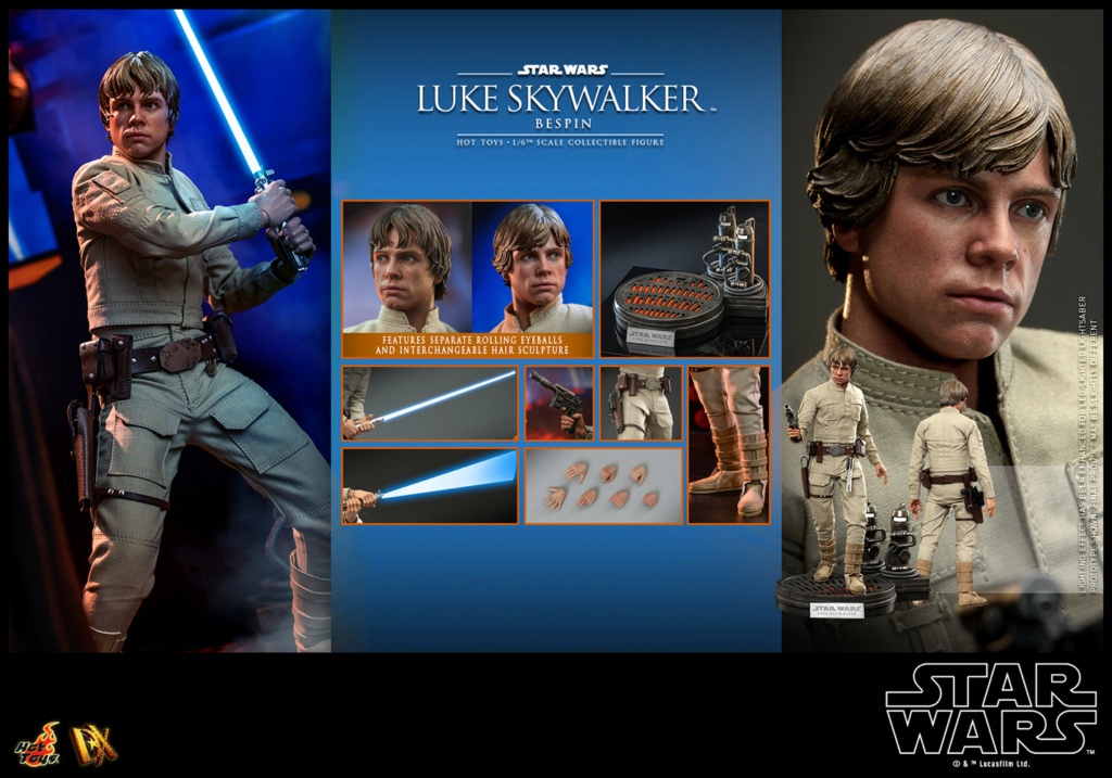 Luke Skywalker (Bespin) Sixth Scale Figure Edition Collector - Hot Toys Luke-s29