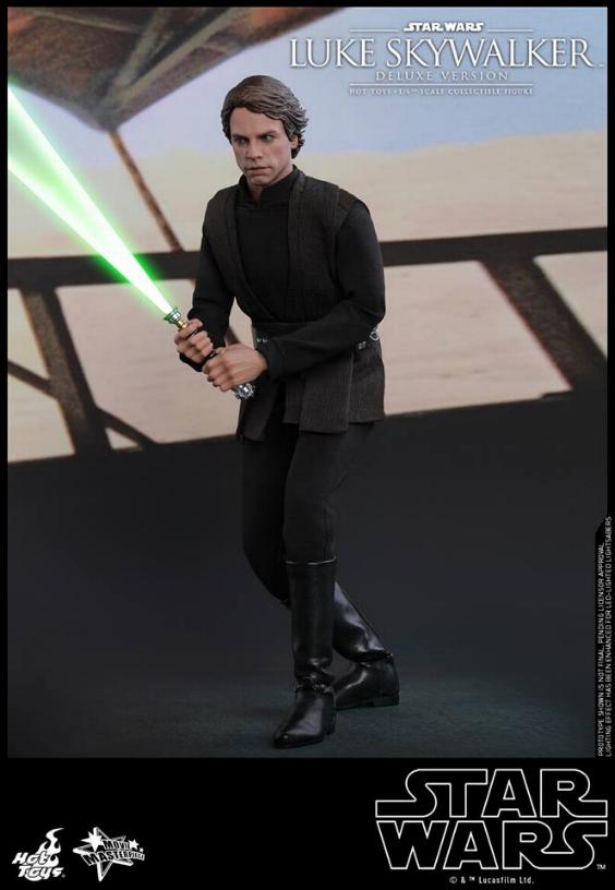 Hot Toys Star Wars Luke Skywalker ROTJ - 1:6 Figure (Deluxe) Luke_e26