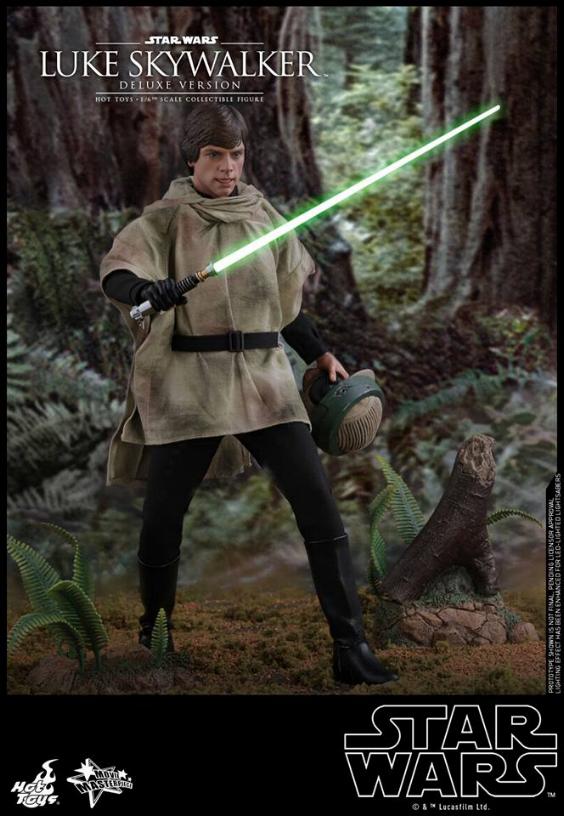 Hot Toys Star Wars Luke Skywalker ROTJ - 1:6 Figure (Deluxe) Luke_e29