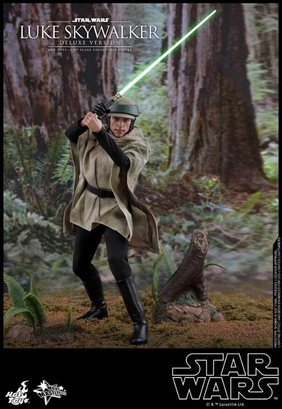 Hot Toys Star Wars Luke Skywalker ROTJ - 1:6 Figure (Deluxe) Luke_e30