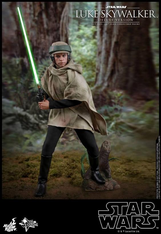 Hot Toys Star Wars Luke Skywalker ROTJ - 1:6 Figure (Deluxe) Luke_e31