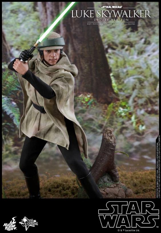 Hot Toys Star Wars Luke Skywalker ROTJ - 1:6 Figure (Deluxe) Luke_e32