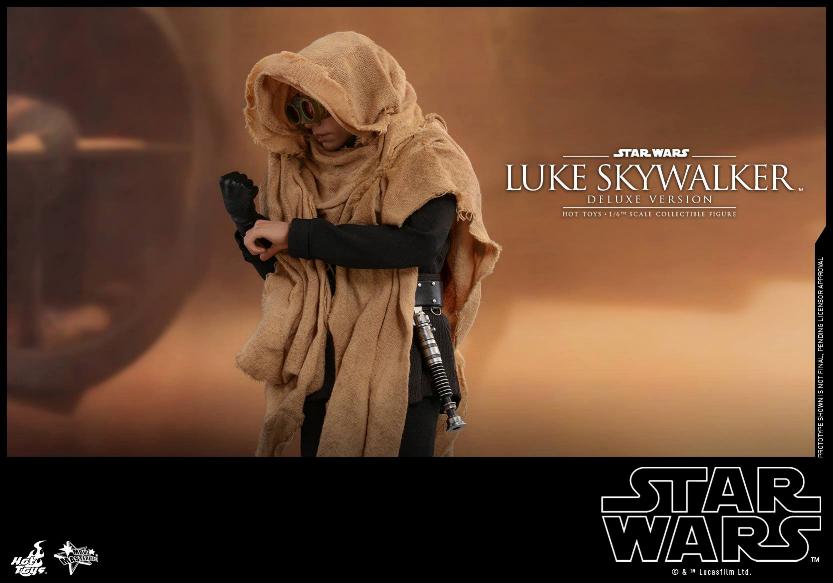 Hot Toys Star Wars Luke Skywalker ROTJ - 1:6 Figure (Deluxe) Luke_e37