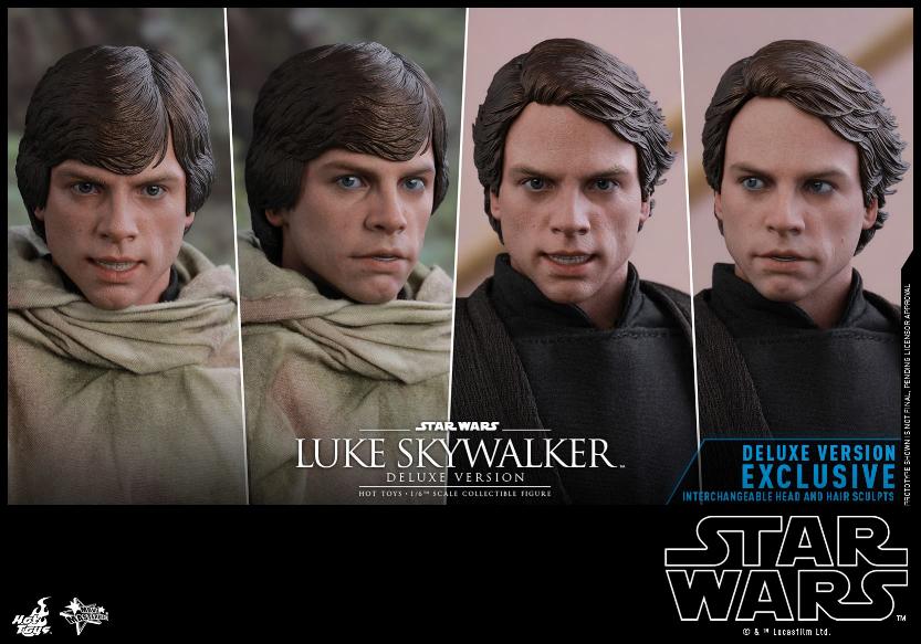 Hot Toys Star Wars Luke Skywalker ROTJ - 1:6 Figure (Deluxe) Luke_e38