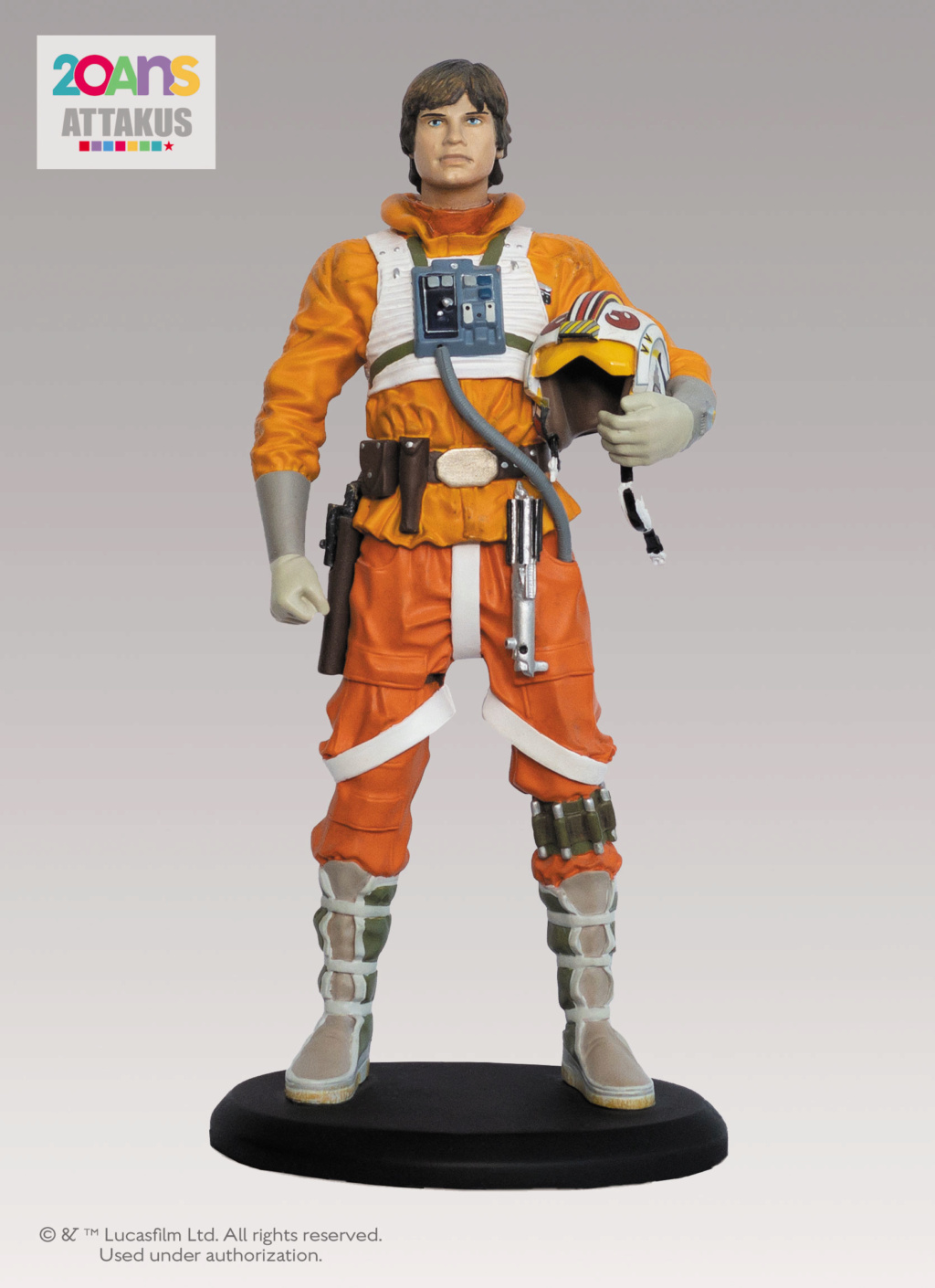 Statue Luke Snowspeeder Pilot - Attakus Luke_s13