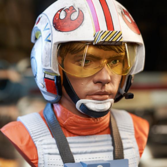 Luke Skywalker X-Wing Pilot Legends in 3D Bust Gentle Giant Luke_s51
