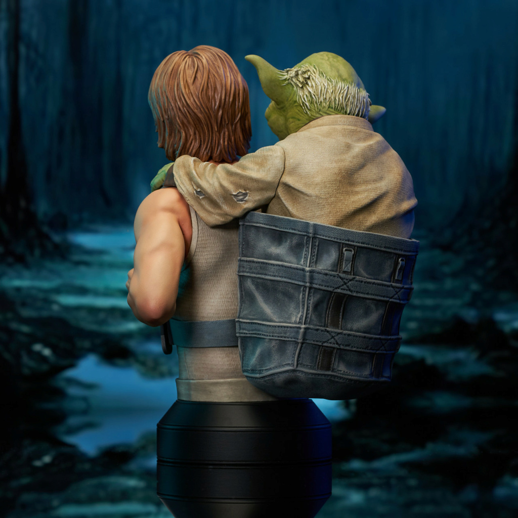 Star Wars TESB Luke Skywalker with Yoda Mini Bust - Gentle Giant Luke_s69