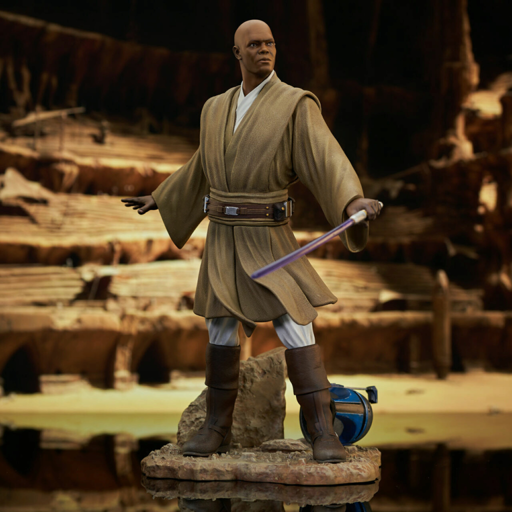 Star Wars: Attack of the Clones - Mace Windu Premier Collection Statue Mace_w13