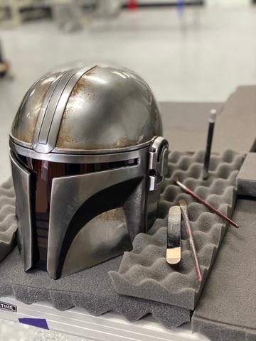 ANOVOS STAR WARS - The Mandalorian Helmet Mandal26