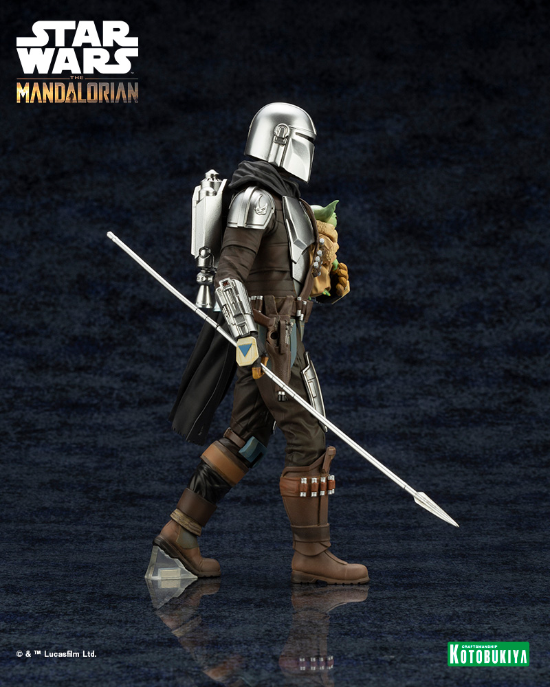 The Mandalorian & Grogu - 1:10 Scale ARTFX+ Statue - Star Wars Kotobukiya Mandal64