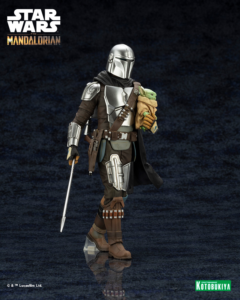 The Mandalorian & Grogu - 1:10 Scale ARTFX+ Statue - Star Wars Kotobukiya Mandal65
