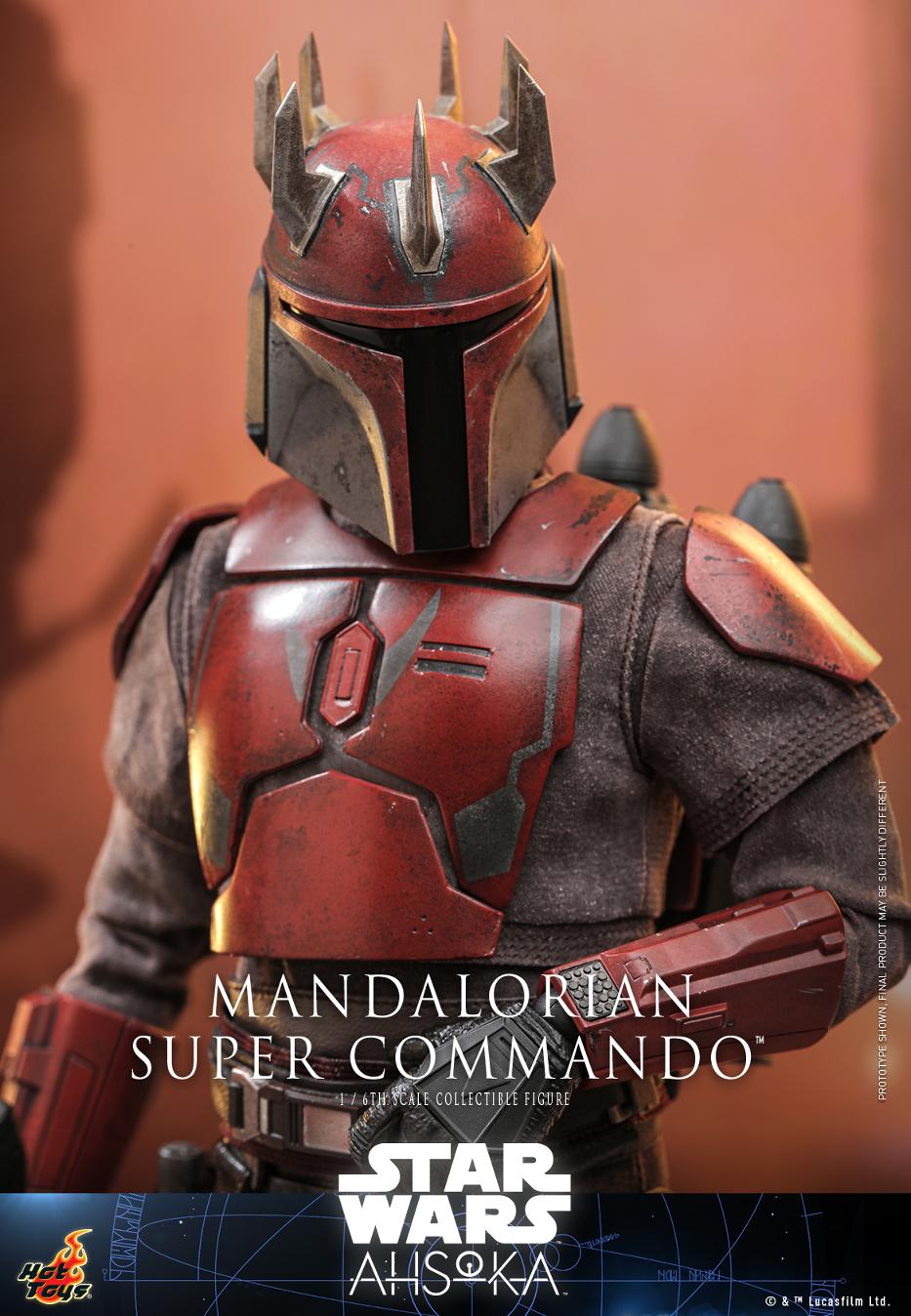 Mandalorian Super Commando Collectible Figure - Hot Toys Mandal90