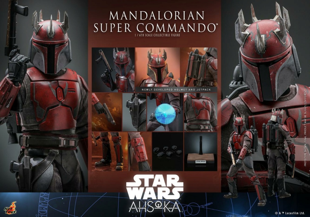 Mandalorian Super Commando Collectible Figure - Hot Toys Mandal95