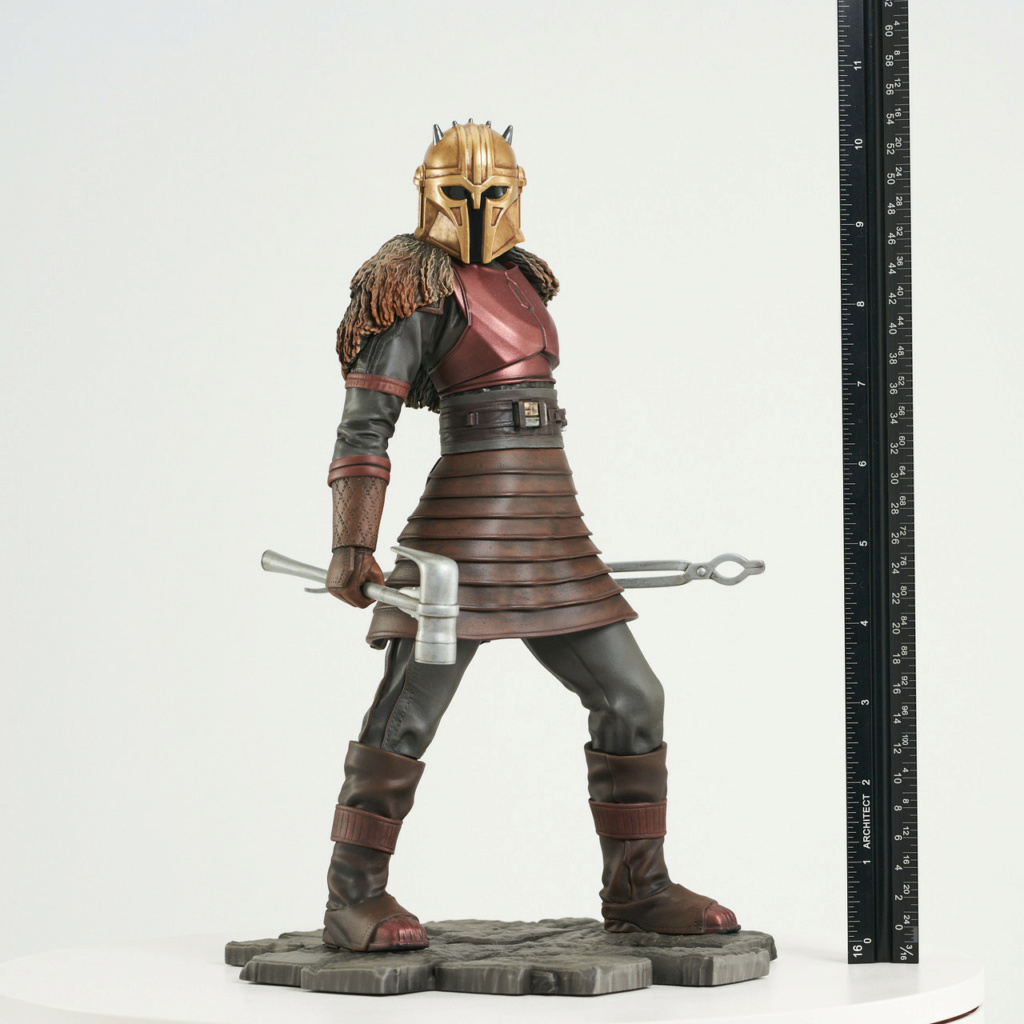 The Armorer Premier Collection Statue - Gentle Giant Mando173