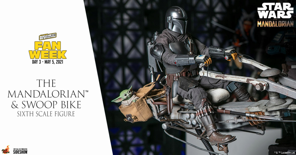 Swoop Bike Collectible Vehicle - 1/6th Scale - Hot Toys Mando_23