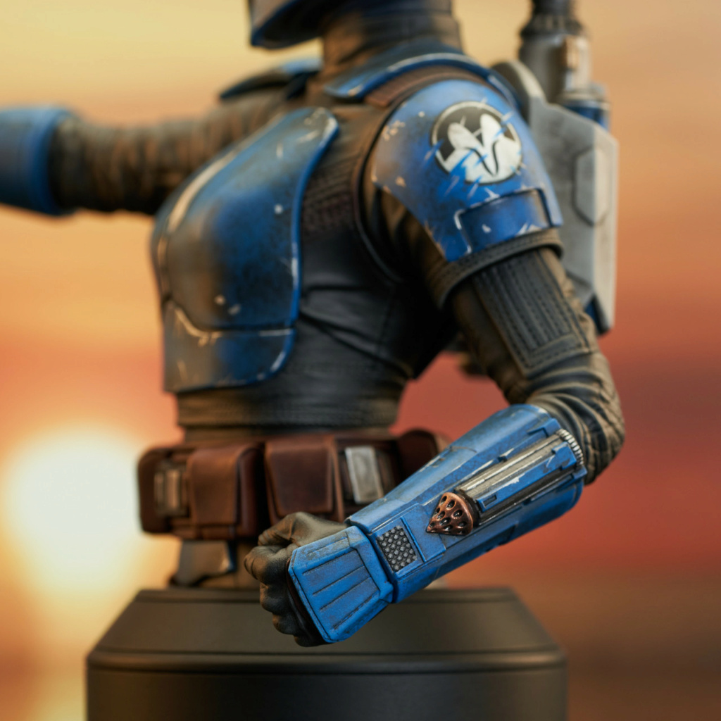 Star Wars: The Mandalorian - Koska Reeves Mini Bust - Gentle Giant Mandos29