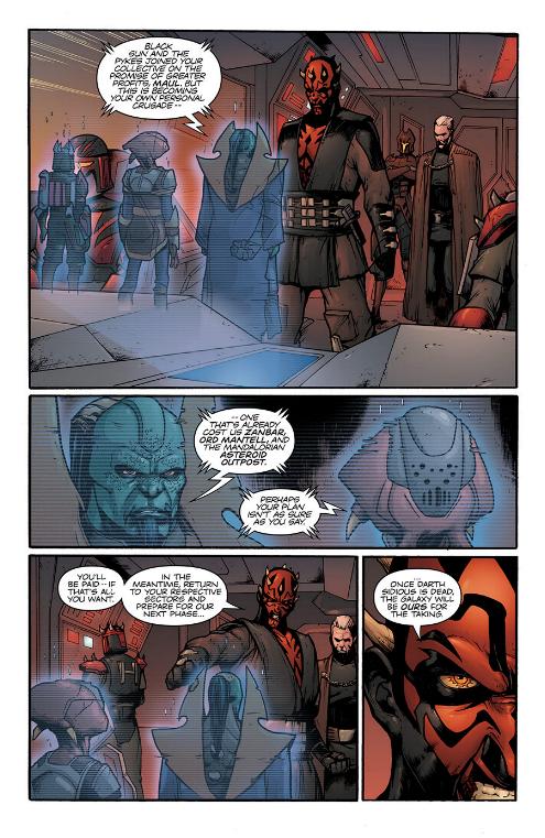 Star Wars Le Côté Obscur Tome 15 Dark Maul: Le fils de Dathomir - DELCOURT Maul-s12