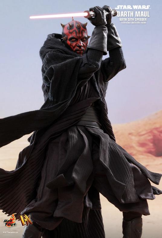 Hot Toys - Darth Maul and Sith Speeder Sixth Scale Figure Maulan17