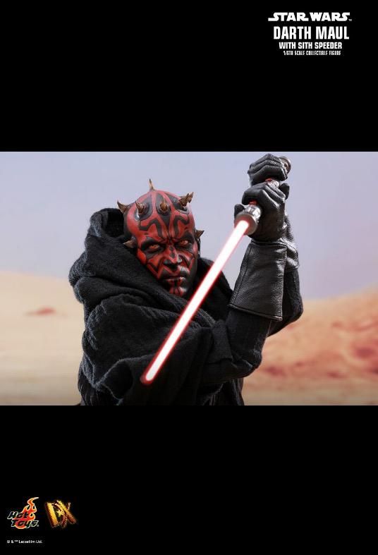 Hot Toys - Darth Maul and Sith Speeder Sixth Scale Figure Maulan24