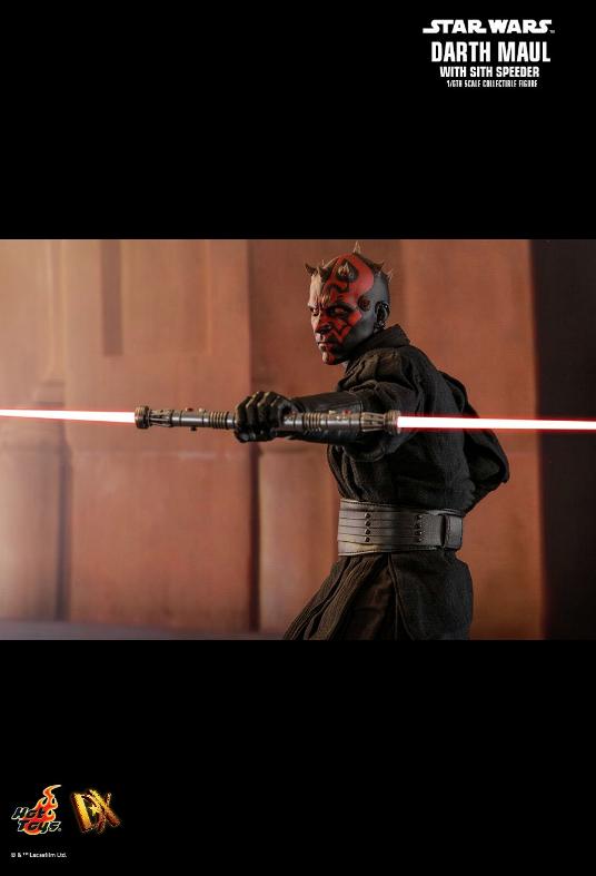 Hot Toys - Darth Maul and Sith Speeder Sixth Scale Figure Maulan30