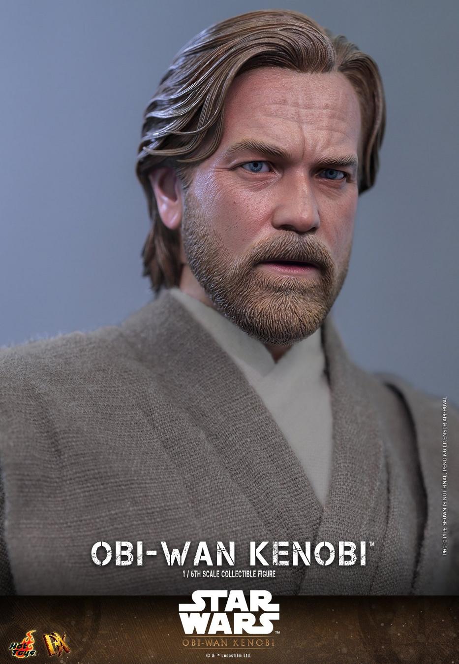 Star Wars: Obi-Wan Kenobi 1/6th Obi-Wan Kenobi Collectible Figure Hot Toys Obi-wa52